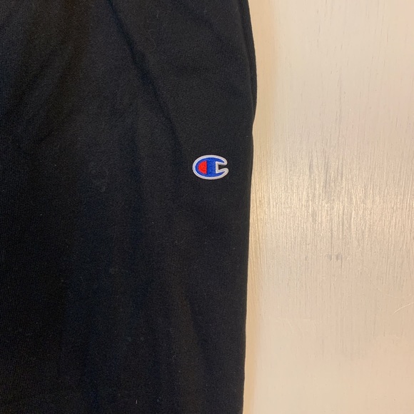 Champion Reverse Weave Black Sweatpants - Picture 4 of 7